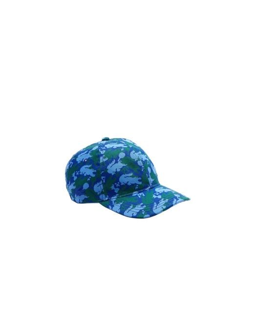 Lacoste Blue Camo Cap