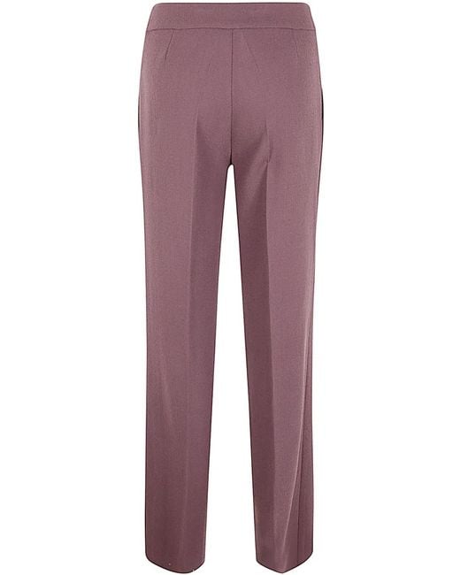 Gianluca Capannolo Purple Valerie Pants