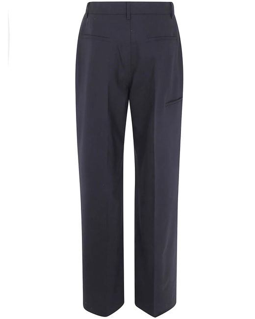 Rick Owens Blue "Work" Pants