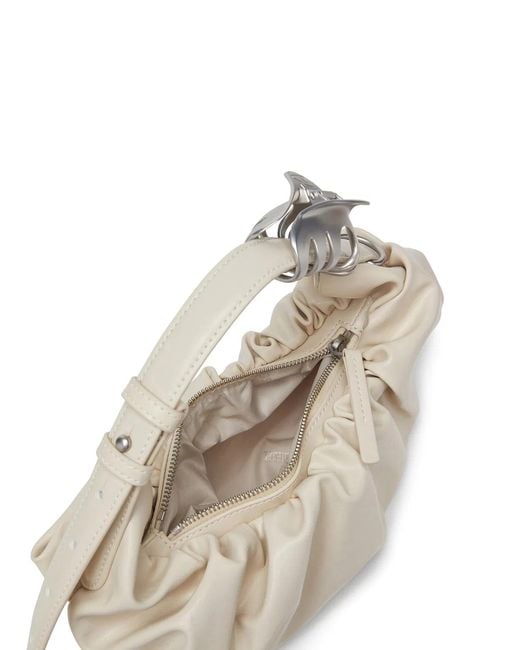 DIESEL Natural Grab-D-Small Scruched Hobo Bag