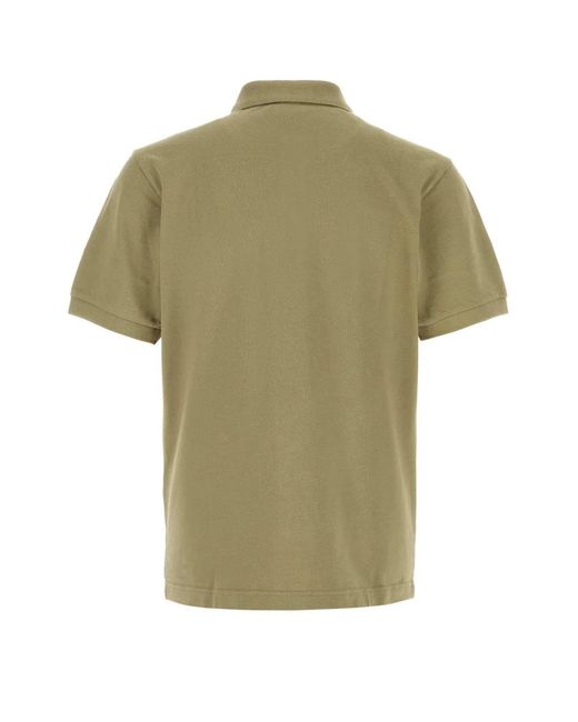 KENZO Green Solid Shirt Collar Polo for men