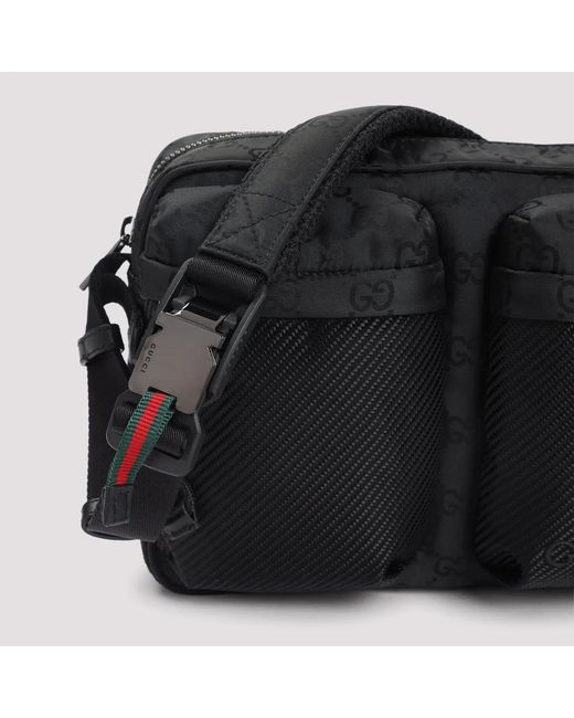 Gucci Black Nexus Small Crossbody Bag for men