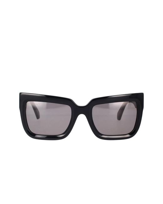 Off-White c/o Virgil Abloh Black Firenze Logo Sunglasses