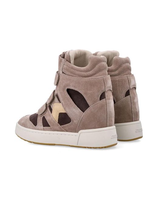 Isabel Marant Natural Im3 Wedge Sneakers