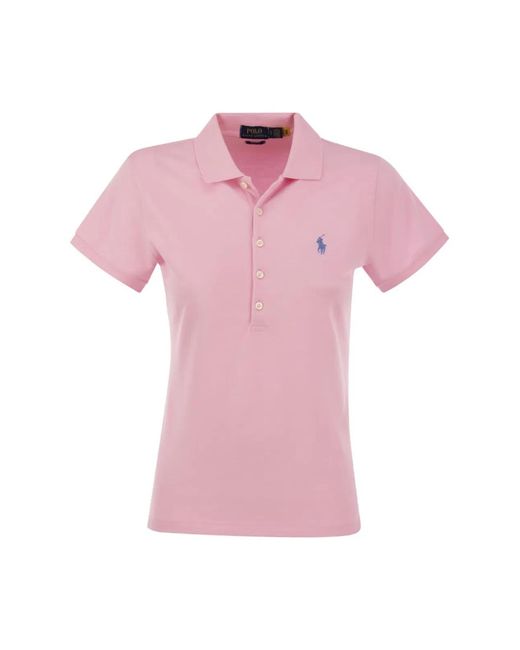 Polo Ralph Lauren Pink Cotton Polo Shirt
