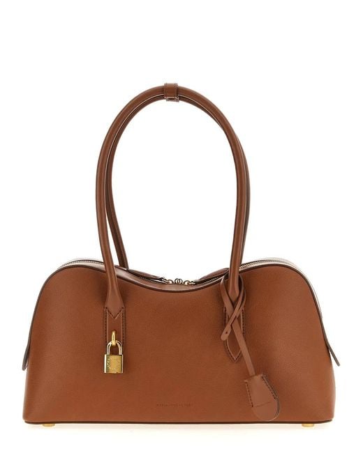 Stella McCartney Brown 'Ryder' Shoulder Bag