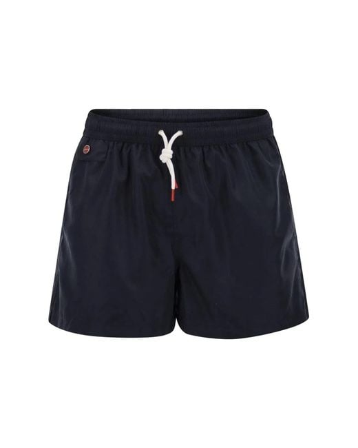 Kiton Blue Short Swim Boxers for men
