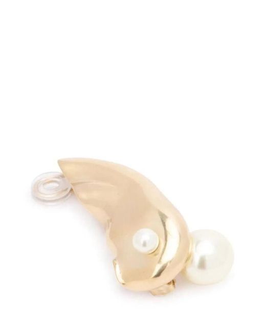 Dior White Wcj Earrings