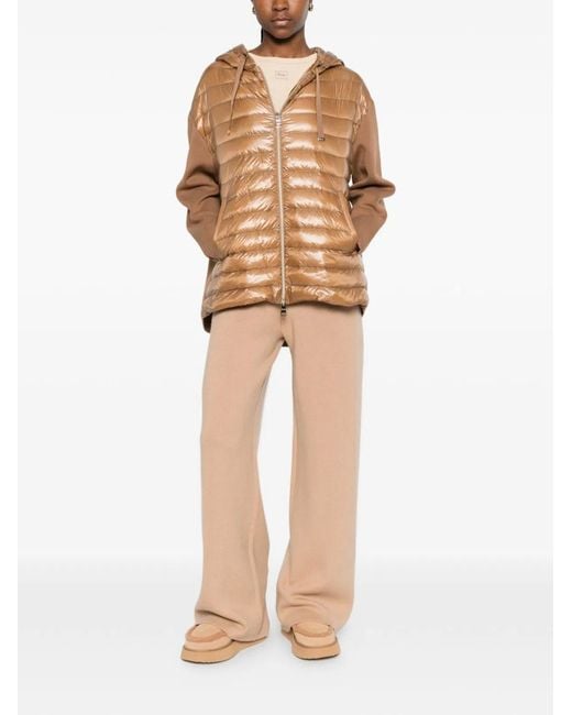 Herno Natural Padded Hooded Jacket