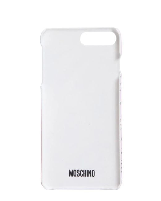 Moschino White Capsule Printed Iphone 7 Plus & 8 Plus Case