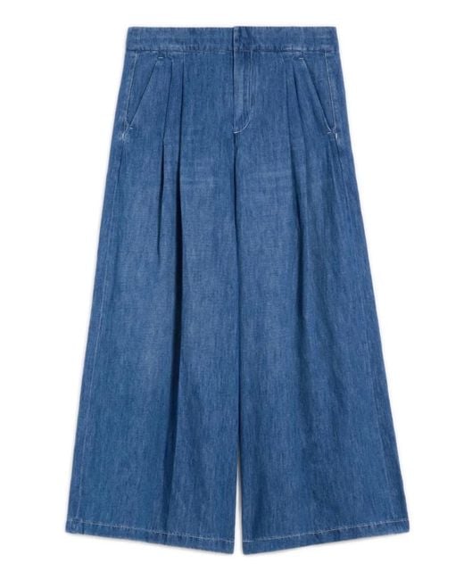 Max Mara Blue S Max Mara Smmnastro Denim Trouser