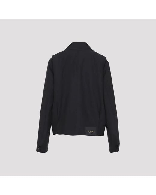 Loewe Black Belted Jacket