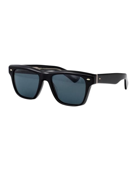 Oliver Peoples Blue Acetate Sunglasses