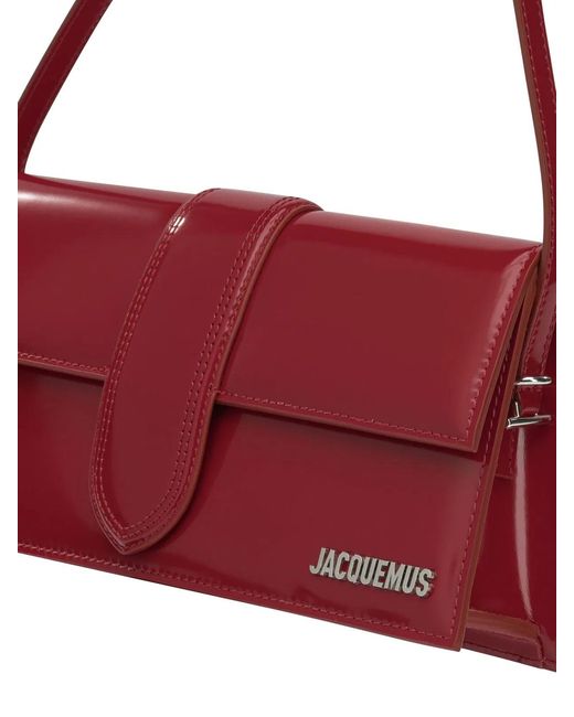 Jacquemus Red "Le Bambin Long" Small Shoulder Bag