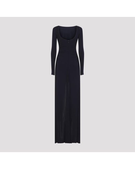 Elisabetta Franchi Blue Night Long Dress