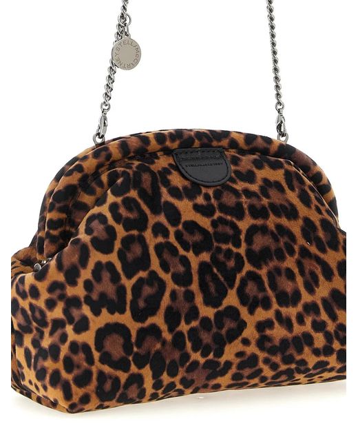 Stella McCartney Brown Clutch Falabella Soft