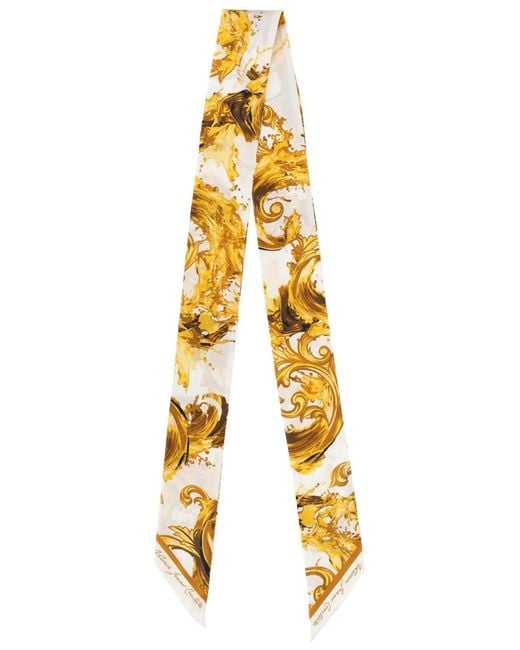 Versace Jeans Couture Metallic Foulard