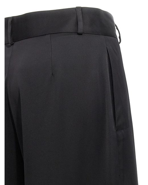 Jil Sander Black Wide Leg Pants