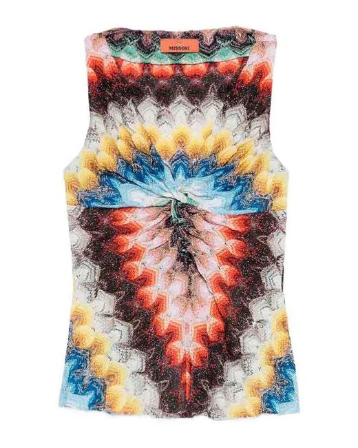 Missoni Multicolor Multicolour Viscose Top