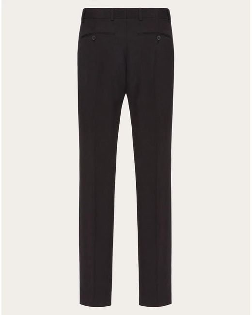 Valentino Black Pantalone Slim for men