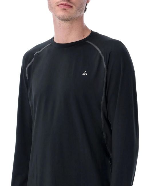 Nike Blue Acg Wildsee Long-Sleeve Base Layer for men