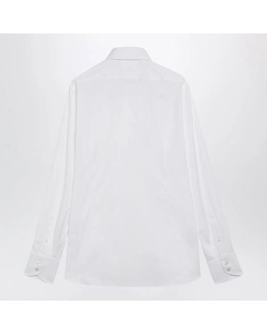 Tom Ford White Long-Sleeve Shirt for men