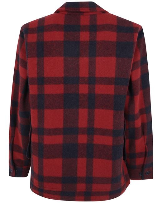 Filson Red "Mackinaw" Cruiser for men
