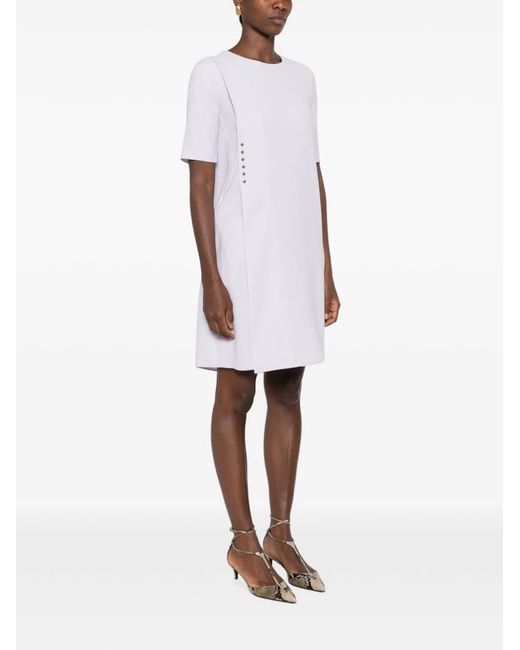 Emporio Armani Purple Short Dress