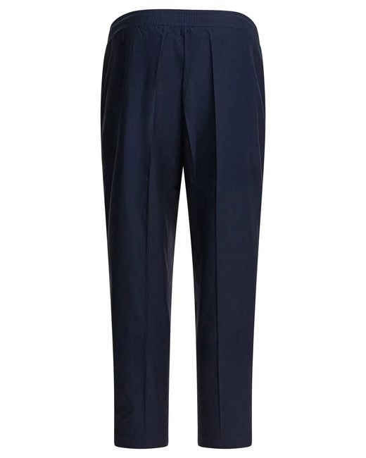 Altum Blue Elastane Trousers for men