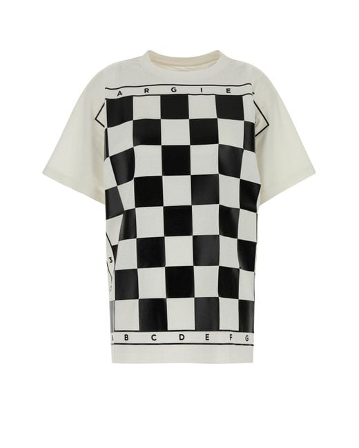MM6 by Maison Margiela Women's Black T-Shirt