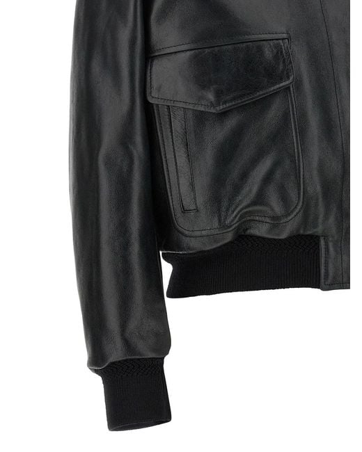 Tom Ford Black 'Aviator' Jacket