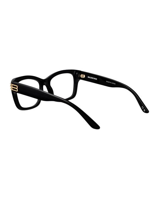 Balenciaga Black Transparent Acetate Glasses