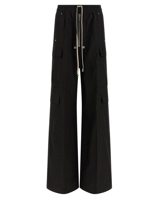 Rick Owens Black 'Cargobelas' Pants