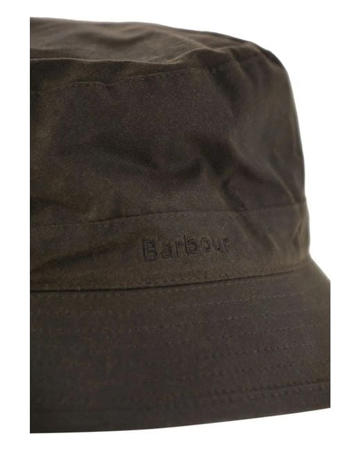 Barbour Green Sporthut Wax for men