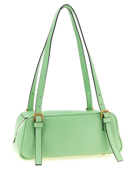 Versace Green 'Emblème' Shoulder Bag