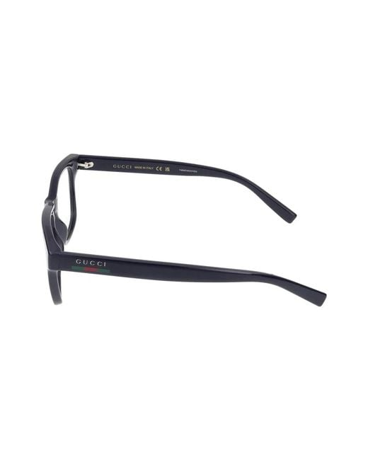 Gucci Black Eyeglasses Gg2108O 003 Transparent/17/145 for men