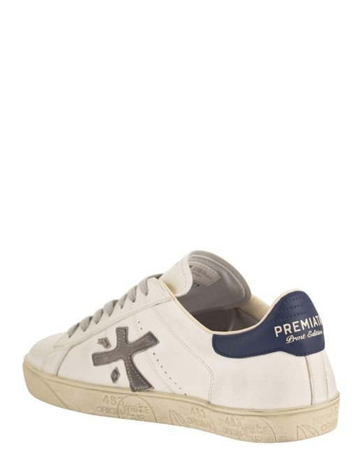 Premiata White Steven for men