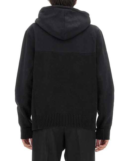 McQueen Black Sweatshirt With Logo for men