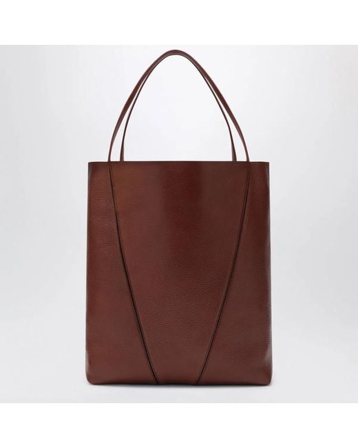 Chloé Brown Large Spin Tote Bag