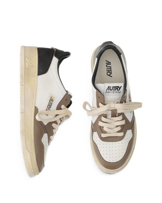 Autry White Sup Wint Low for men