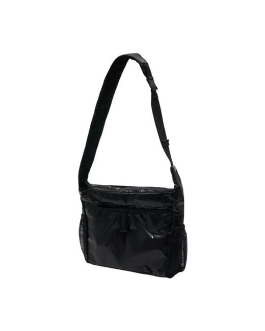 Rains Black Sibu Messenger W3 Crossbody
