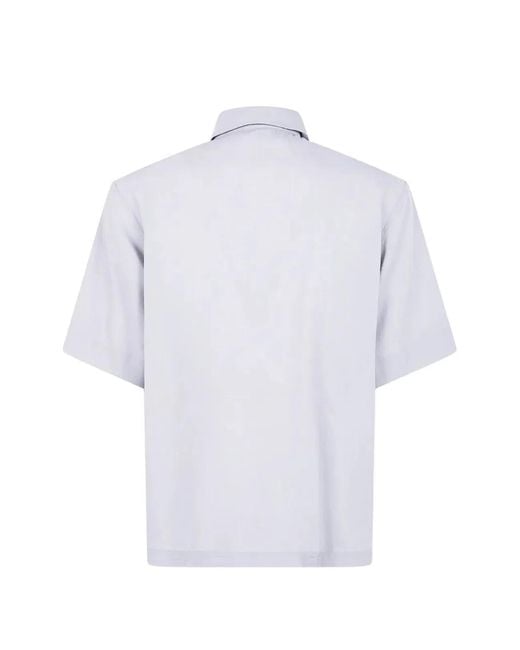 Houdini Sportswear White "Tree" Polo Shirt for men