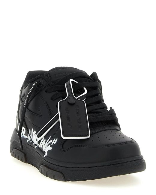 Off-White c/o Virgil Abloh Black 'Out Of Office For Walking' Sneakers for men