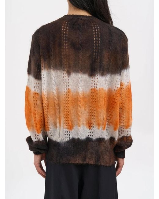 Magliano Black Psychedelic Kid Cardigan for men