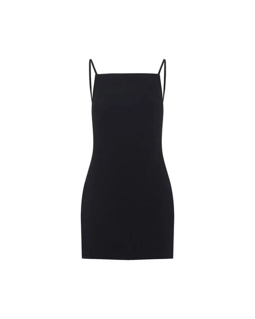 Givenchy Black Square Neck Mini Dress