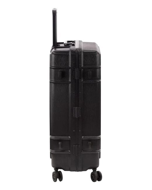 Eastpak Black Hard-Shell Polycarbonate Suitcase With Multidirectional Wheels