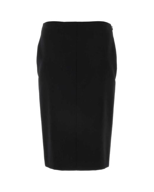 Givenchy Black Skirt