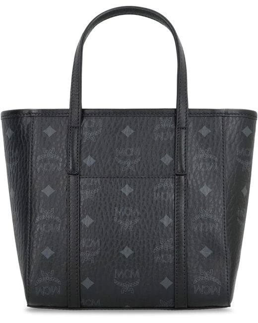 MCM Black Mini Tote Bag Toni