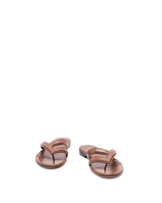 Fendi Pink Infradito Ayers