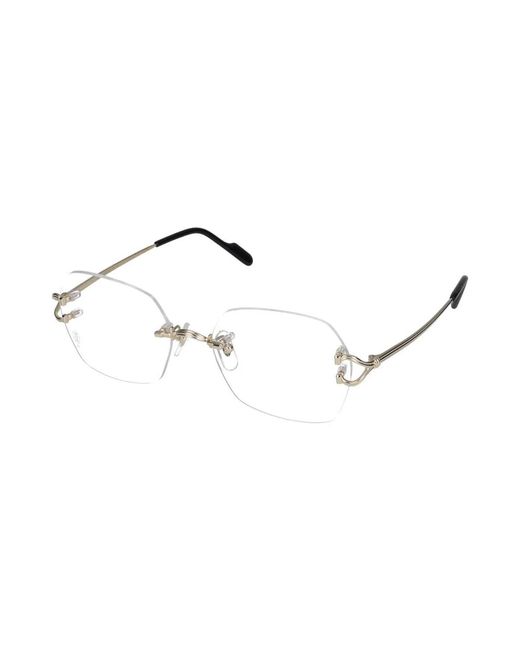 Cartier Black Eyeglasses Ct0564O 001 Transparent/18/140